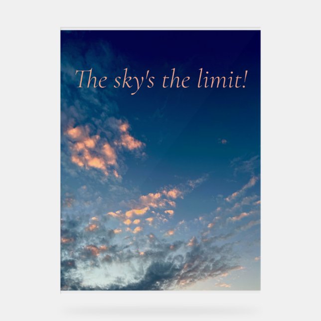 Acrylic Artwork Sign (Front)