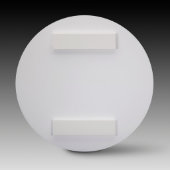 Acrylic Basketball Award Plaque (Back)