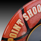 Acrylic Basketball Award Plaque (Bevel Edge)