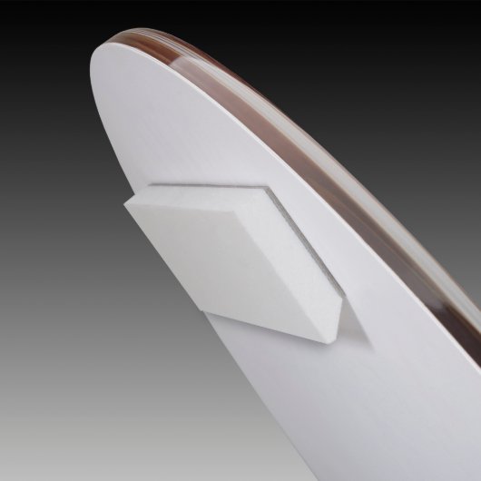 Acrylic Basketball Award Plaque (Back Detail)