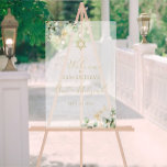 Acrylic Bat Mitzvah Welcome Sign | Eucalyptus<br><div class="desc">Looking to take your Bat Mitzvah décor to the next level? Check out our Eucalyptus Greenery Bat Mitzvah Collection! With its lush,  natural aesthetic,  you'll create a celebration to remember. Discover tips and ideas for incorporating these stunning accents into your celebration today! ✨</div>
