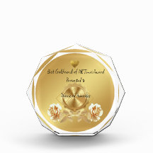 Acrylic Best Girlfriend of All Times Award