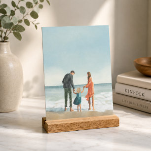 Acrylic Block   Artwork Upload Photo Display