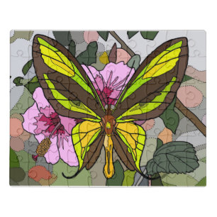 Acrylic Children's Butterfly Jigsaw Puzzle