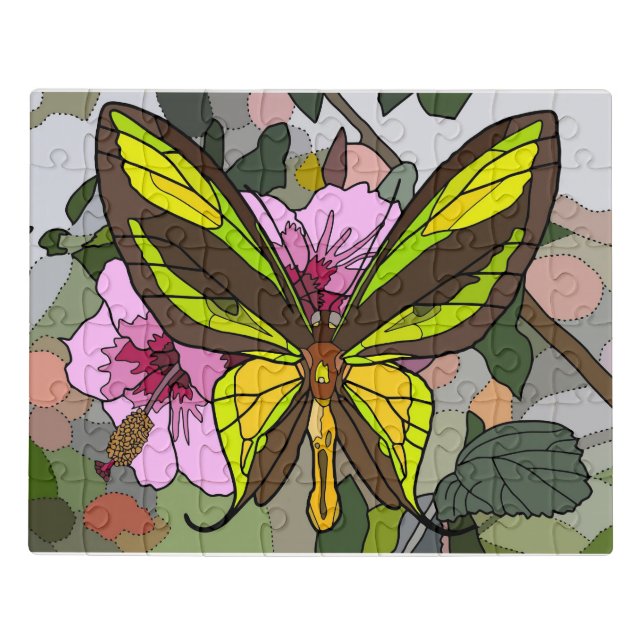  Acrylic Children's Butterfly Jigsaw Puzzle (Puzzle Horizontal)