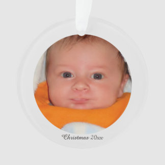 Acrylic Christmas Photo Ornament