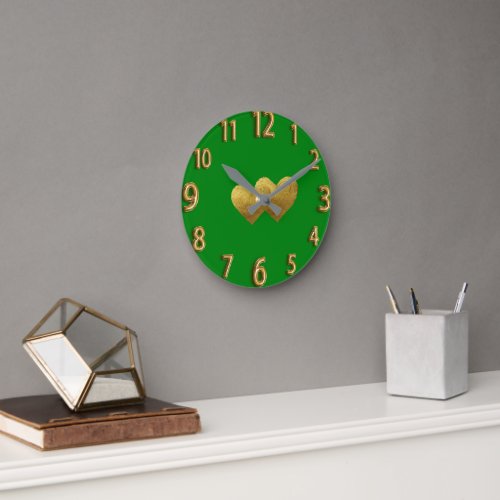 acrylic clock Unique design love