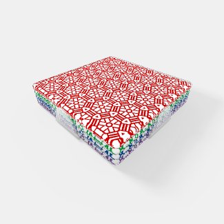 Acrylic Coasters - Hexagon Pattern in Colors