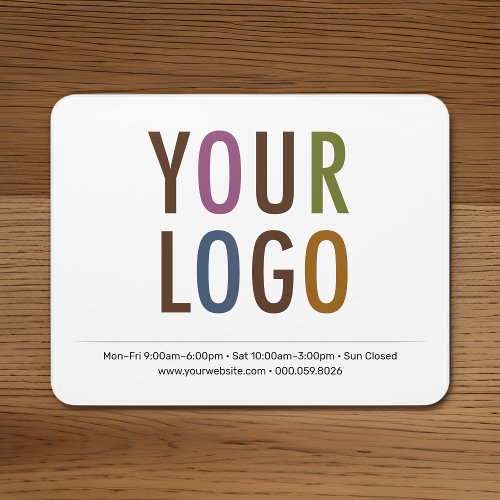Acrylic Company Logo Sign Self Adhesive Custom