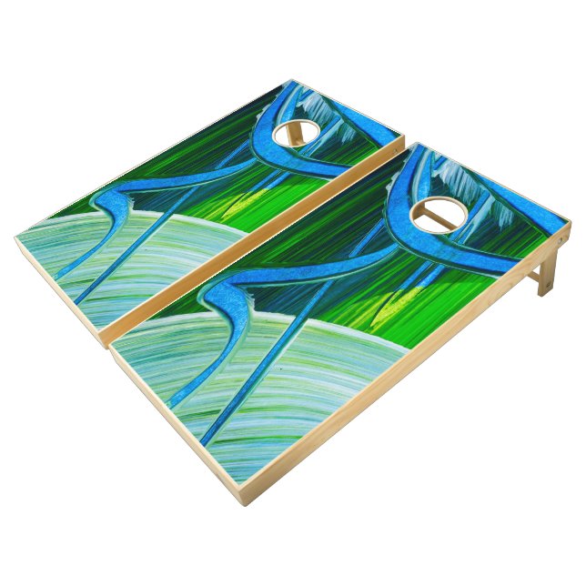 Acrylic Cornhole Set (Angled)
