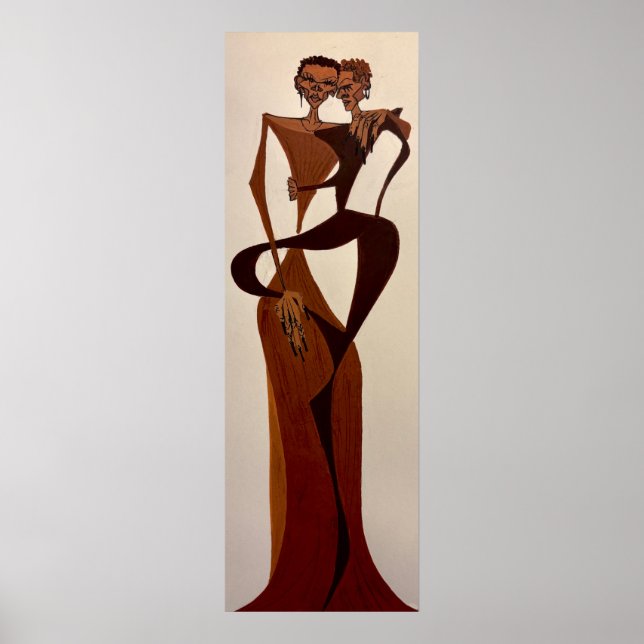 acrylic drawing  poster (Front)