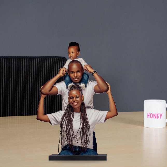 Acrylic Family Photo Statuettes Cutout (Creator Uploaded)