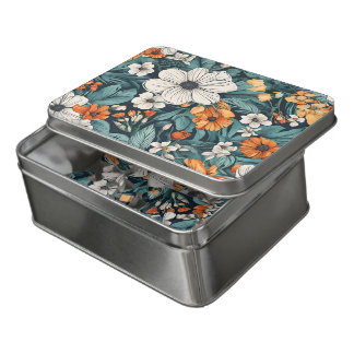 Acrylic field of flowers puzzle fun.