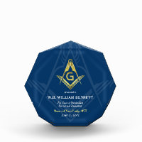 Acrylic Freemason Awards | Masonic Plaques