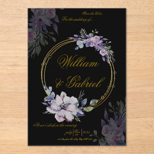 Acrylic Invitation