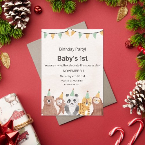 Acrylic Invitation