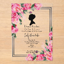 Acrylic Invitation