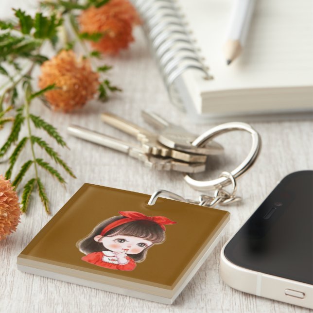 Acrylic Keychain (Front Right)