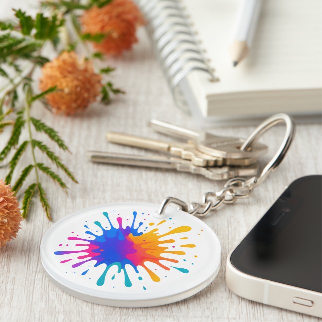 Acrylic Keychain (Front Right)