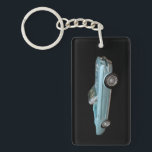 Acrylic Keychain 1966 Mustang<br><div class="desc">1966 Mustang Convertible,  Tahoo Turquiose</div>