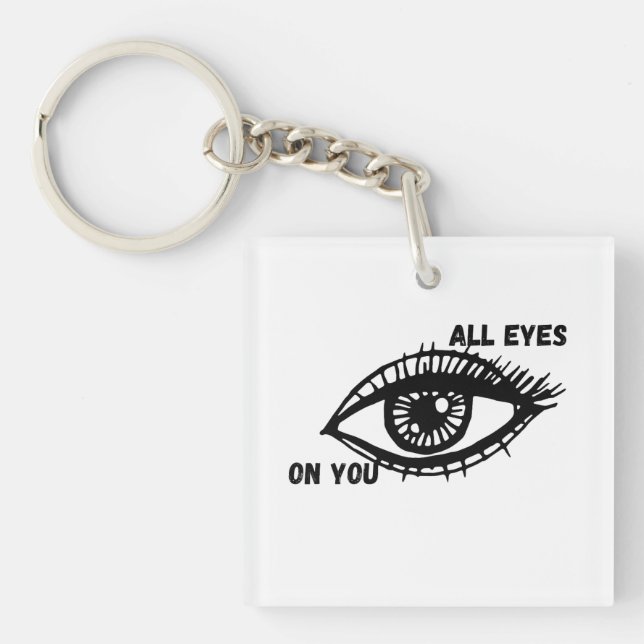 Acrylic keychain Bold & Minimal Keychain (Front)