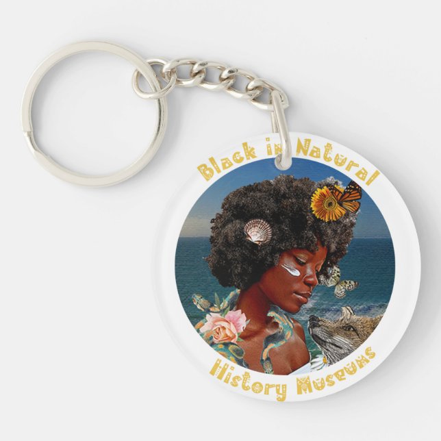 Acrylic Keychain, Circle (double-sided) Keychain (Front)
