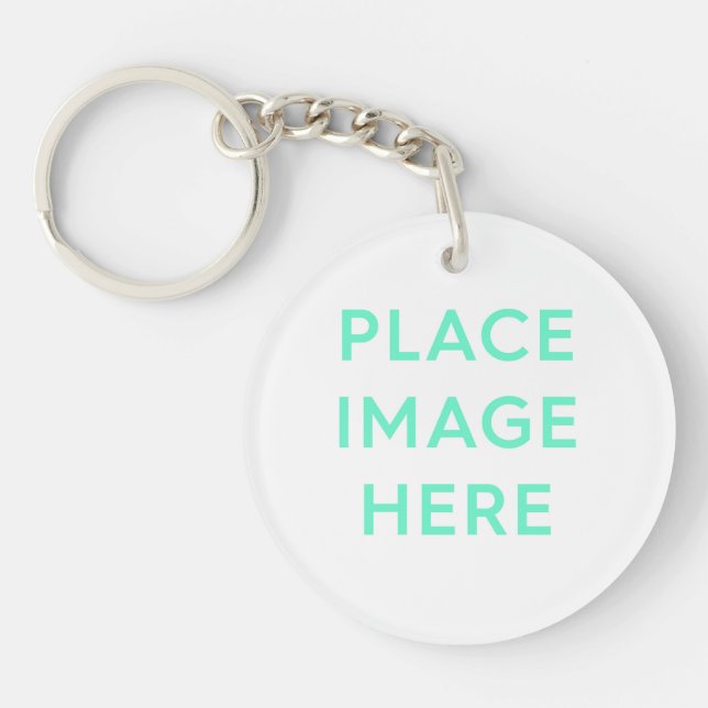 Acrylic Keychain Circle - Souvenir Gift Design (Front)