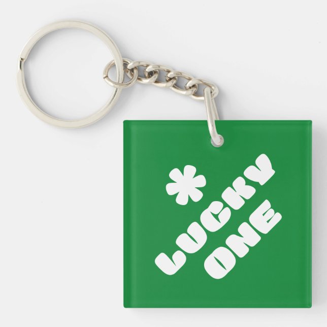 Acrylic Keychain for Good Luck (Front)