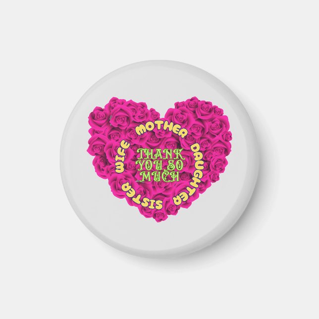 Acrylic Keychain Magnet (Front)