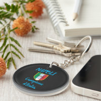 NAPLES 3RD SCUDETTO KEYCHAIN