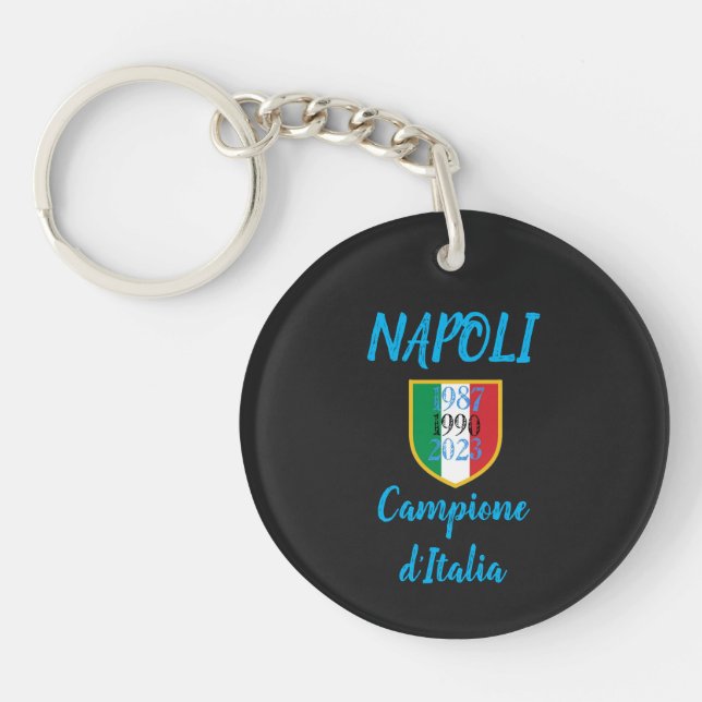 Acrylic Keychain Napoli Scudetto (Front)