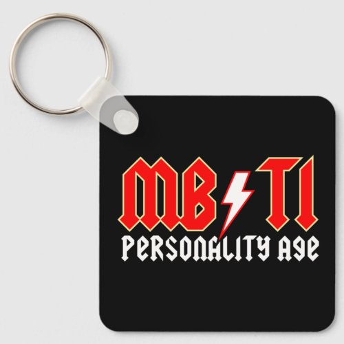 Acrylic Keychain Personality Types Keychain