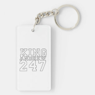 Acrylic Keychain, Rectangle (double-sided) Keychain