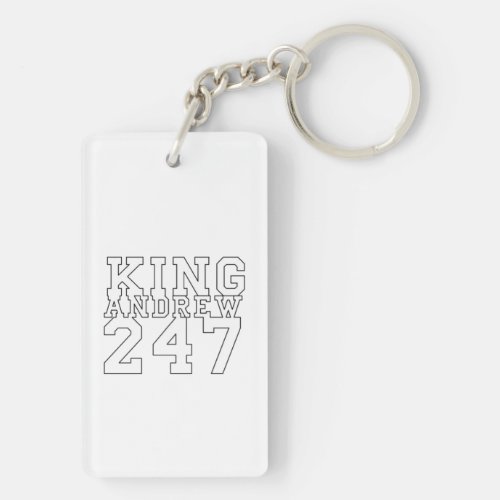 Acrylic Keychain Rectangle double_sided Keychain