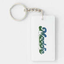 Acrylic Keychain, Rectangle (double-sided)