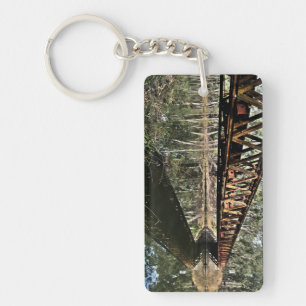 Acrylic Keychain, Rectangle (double-sided) Keychain