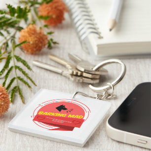 Acrylic Keychain, Square (double-sided) Keychain