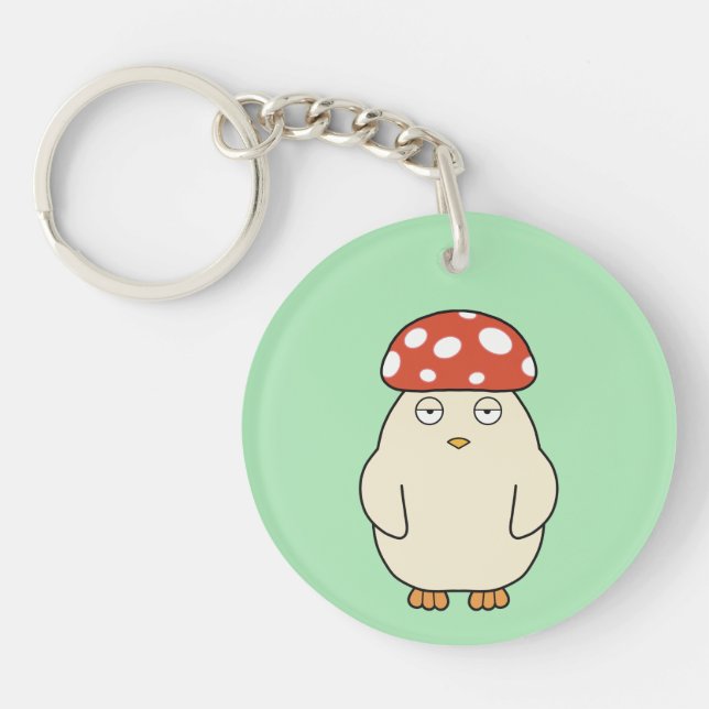 Acrylic Keychain, Square (single-sided) Keychain (Front)