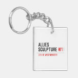 allies sculpture  Acrylic Keychains