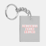 Periodic
 Table
 Writer  Acrylic Keychains