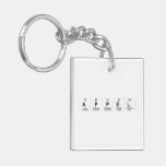 Appel  Acrylic Keychains
