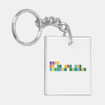 Carbon 
 is the sixth most 
 abundant element  Acrylic Keychains