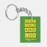 keep
 Calm
 And
 Luv
 NiTeSH YaDaV  Acrylic Keychains