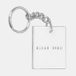 Science Terms  Acrylic Keychains