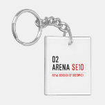 O2 ARENA  Acrylic Keychains
