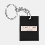 Canal Street  Acrylic Keychains