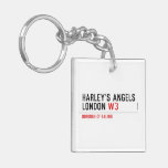 HARLEY’S ANGELS LONDON  Acrylic Keychains