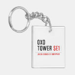 oxo tower  Acrylic Keychains