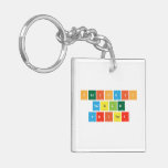 Periodic
 Table
 Writer  Acrylic Keychains