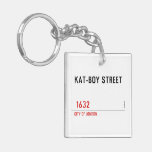 KAT-BOY STREET     Acrylic Keychains